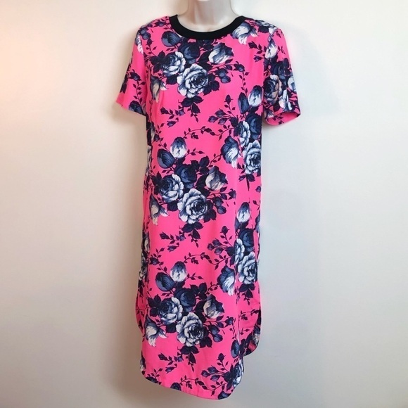 ASOS floral pink short sleeve midi s… - Picture 2 of 10